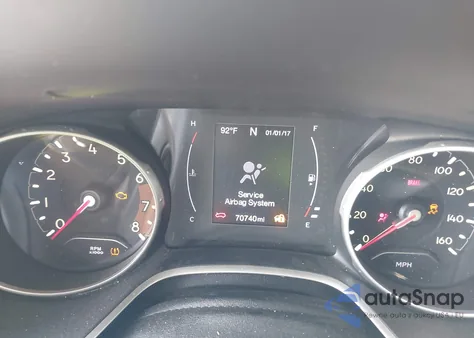 2019 Jeep Compass Altitude Fwd из США, поврежденный, VIN 3C4NJCBBXKT614708